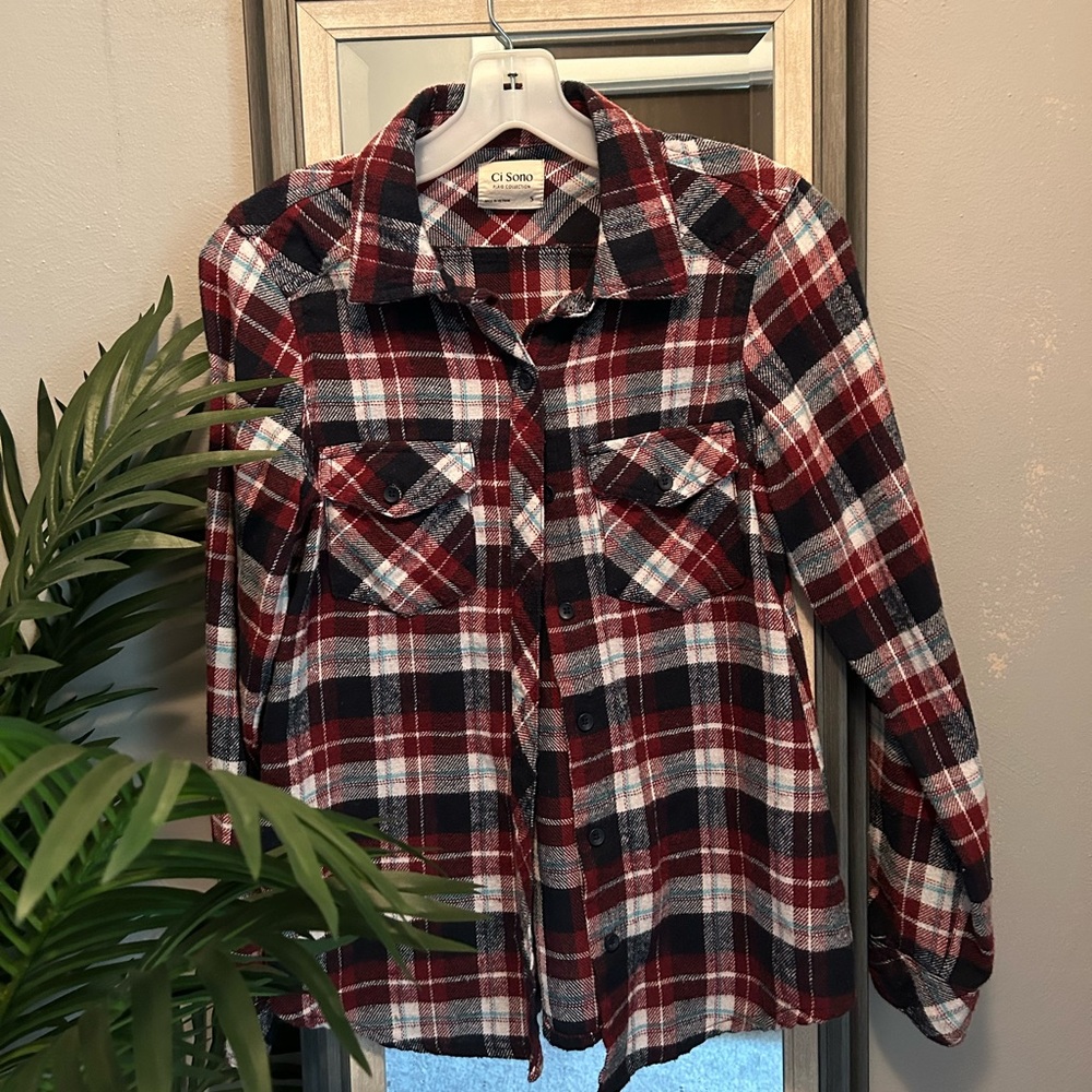 Plaid Flannel Shirt